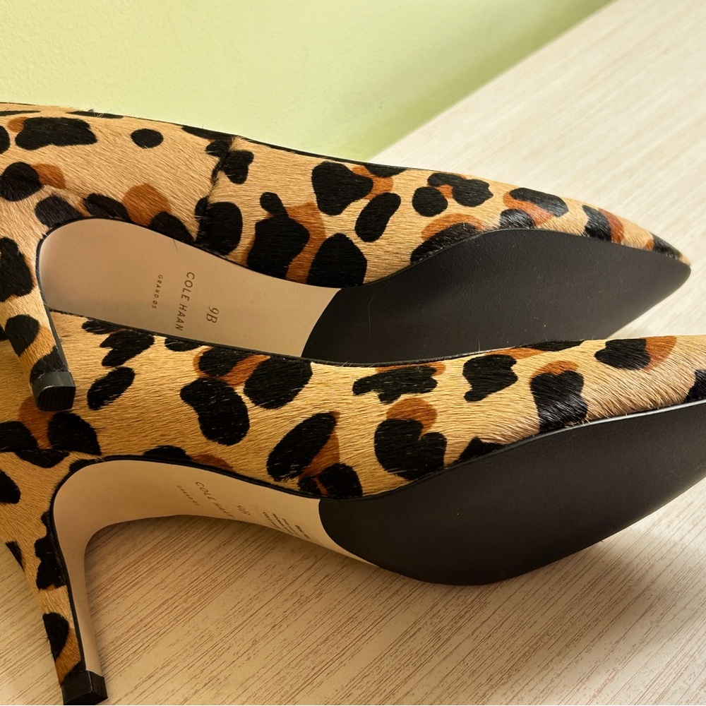 Cole Haan Jaguar print Juliana pumps Size 9